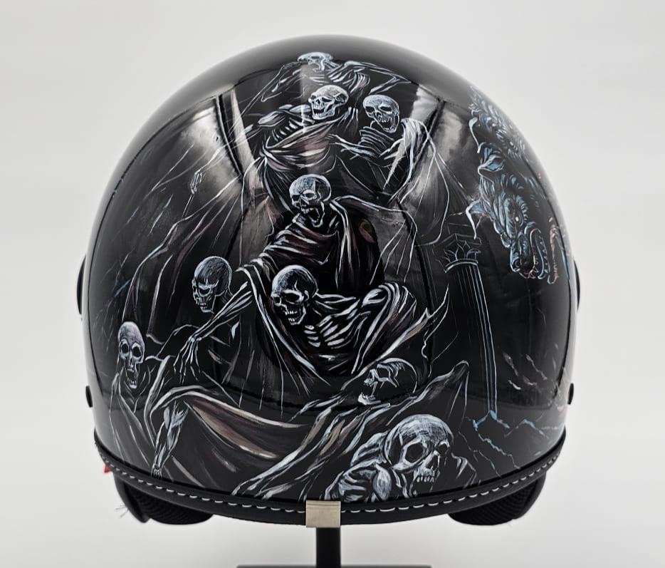 Casco moto jet INFERNO