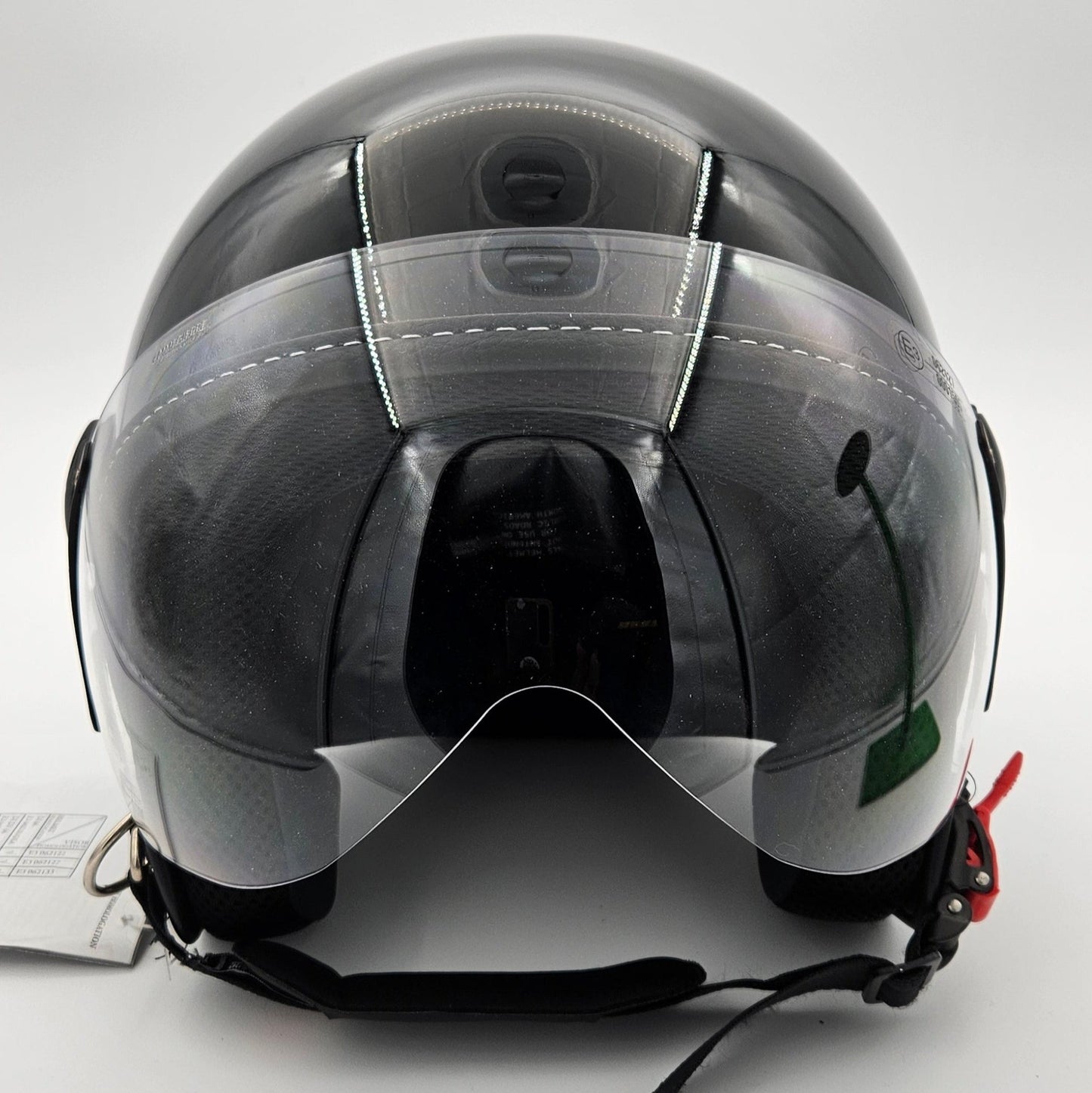 Casco jet dipinto a mano "L'Onore del Drago e del Samurai"