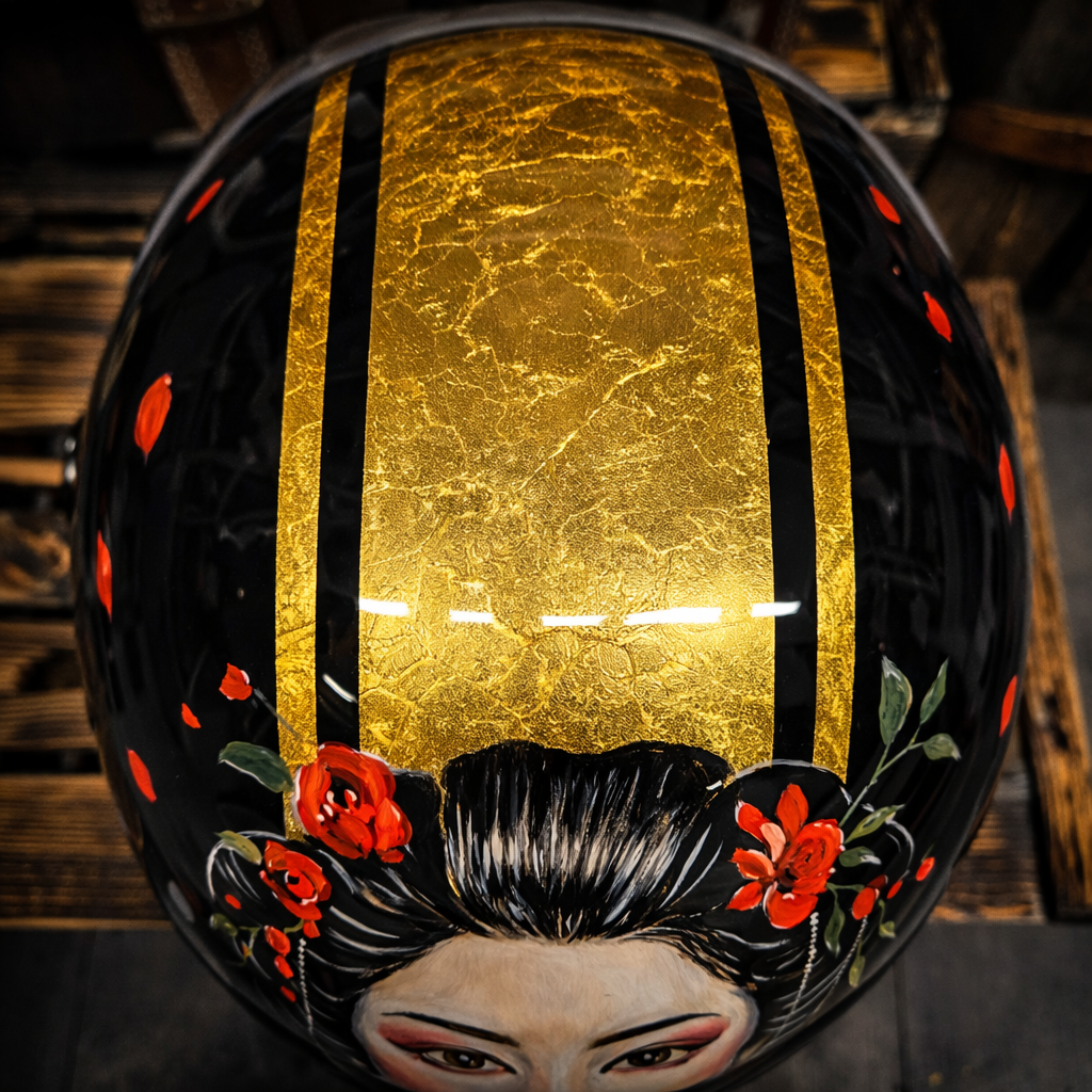 Jet motorcycle helmet IRON