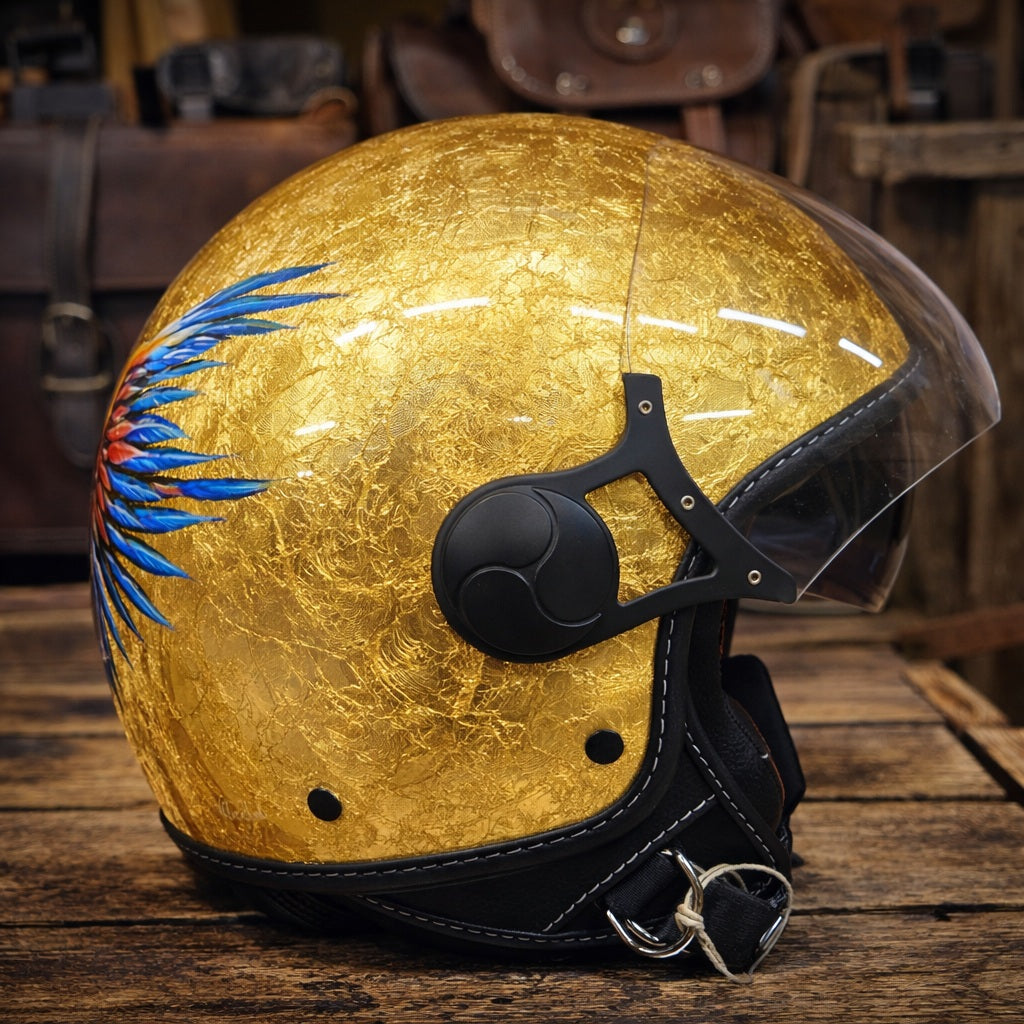IRON Jet-Motorradhelm