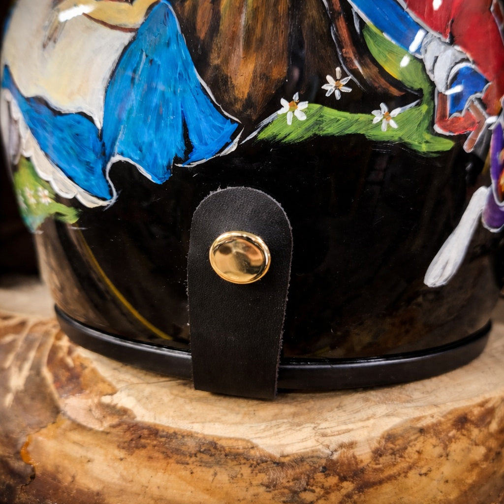 Hand-Painted Helmet – Alice in Wonderland | TGM Unique Artistic Edition